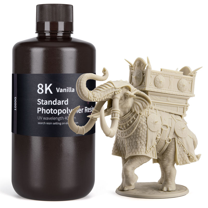 ELEGOO Standard Resin 8K Vanilla, 1 kg